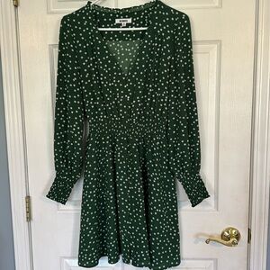 Cute fall dress by BB Dakota size medium, lined dress, great for fall weather!